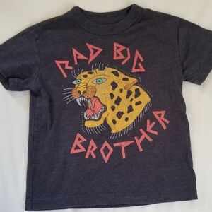 Chaser Rad Big Brother Leopard Lion Shirt, Size 4